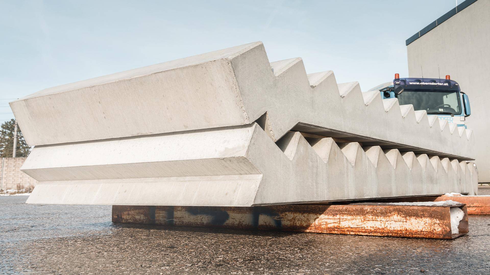 Treppen und Podestplatten