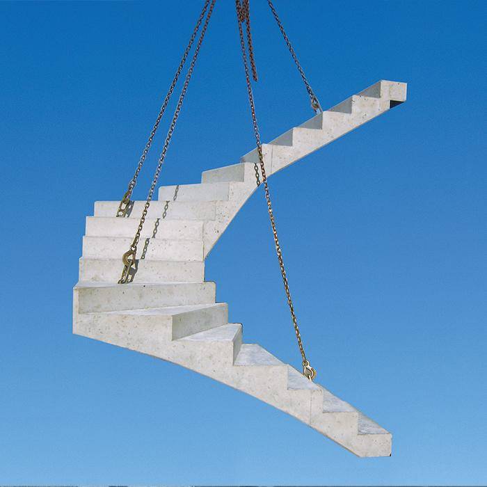 Treppe gewendelt