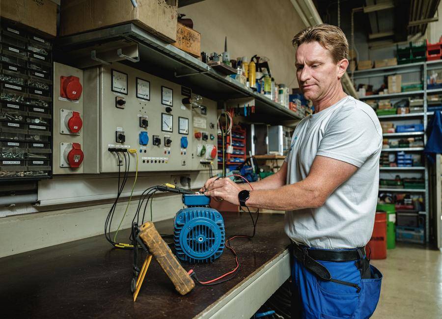 Elektriker Werkstatt