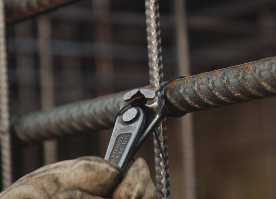 Nahaufnahme Eisenflechter