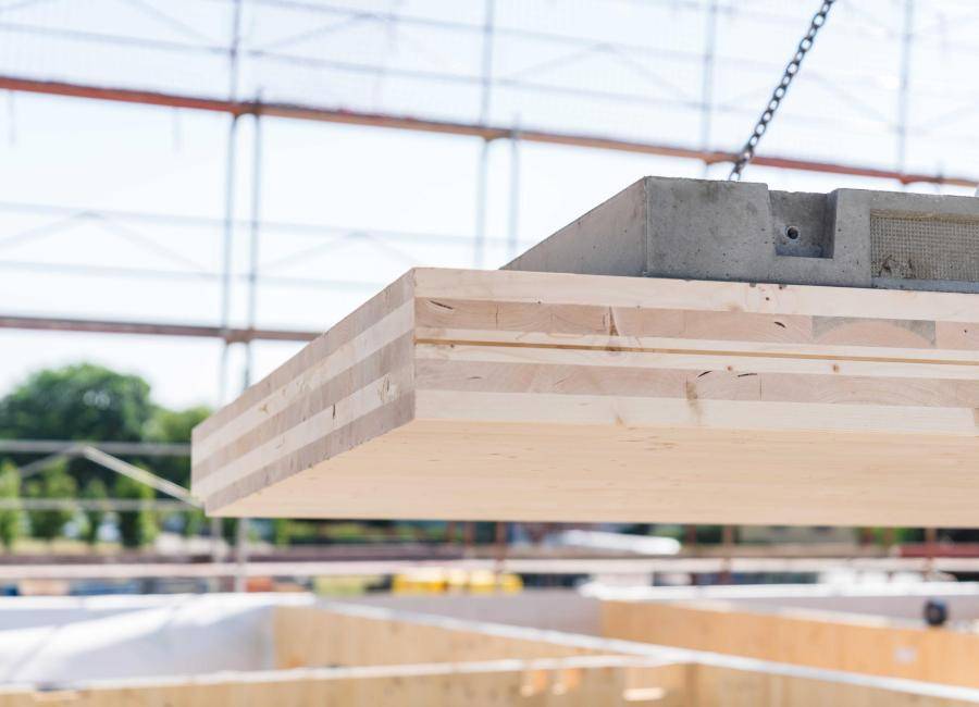 Innovative Deckensysteme aus Holz und Beton