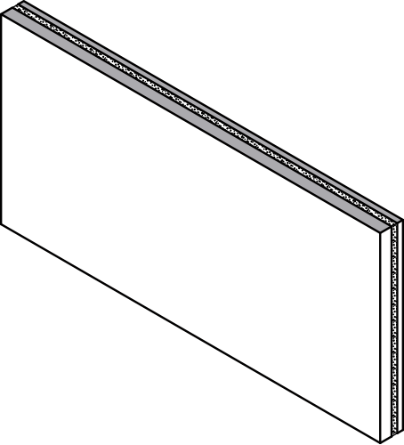 Sandwich Fassadenplatten